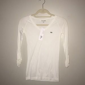 Lacoste Long sleeve V-neck